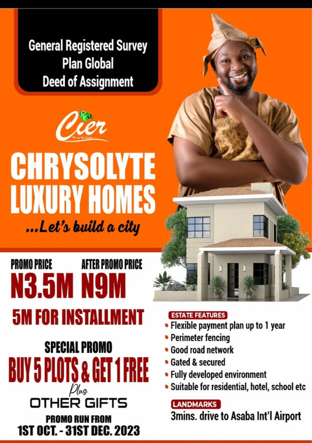 Build your wealth and your Home with the Chrysolite luxury homes special Offers...